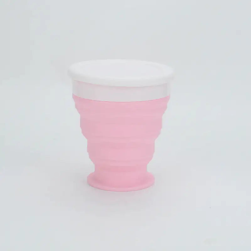 Portable foldable silicone lunch box