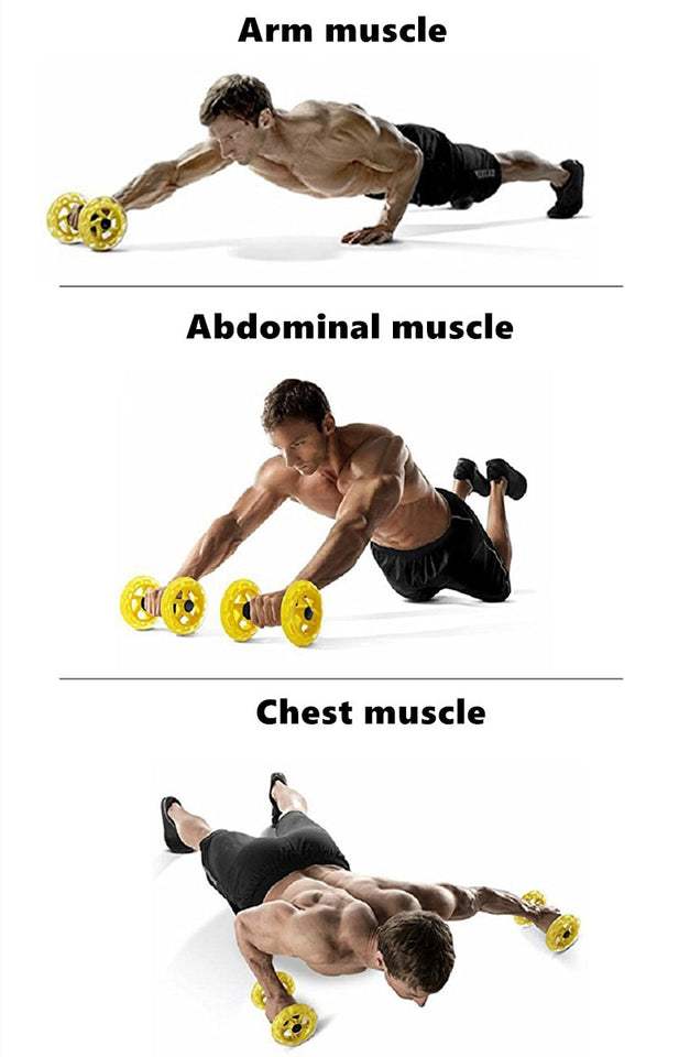 Ab Wheels Abdominal Exercise Rollers