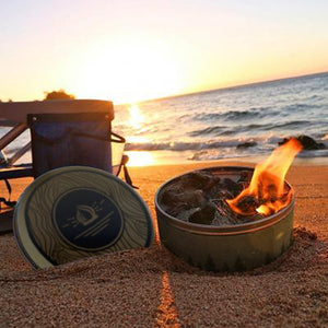 Portable And Reusable Campfire O