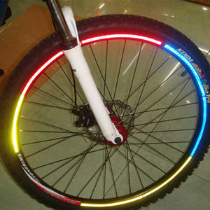 Bicycle reflector Rim Stickers