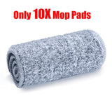 Flat Squeeze Mop and Bucket Hand-Free Wringing Floor Cleaning Mop Wet or Dry Usage Magic Automatic Spin Self Cleaning Lazy Mop