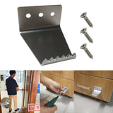 Hands Free No Touch Foot Door Opener Handle Bracket Thicken Metal Convenience Home Door Opener Accessories